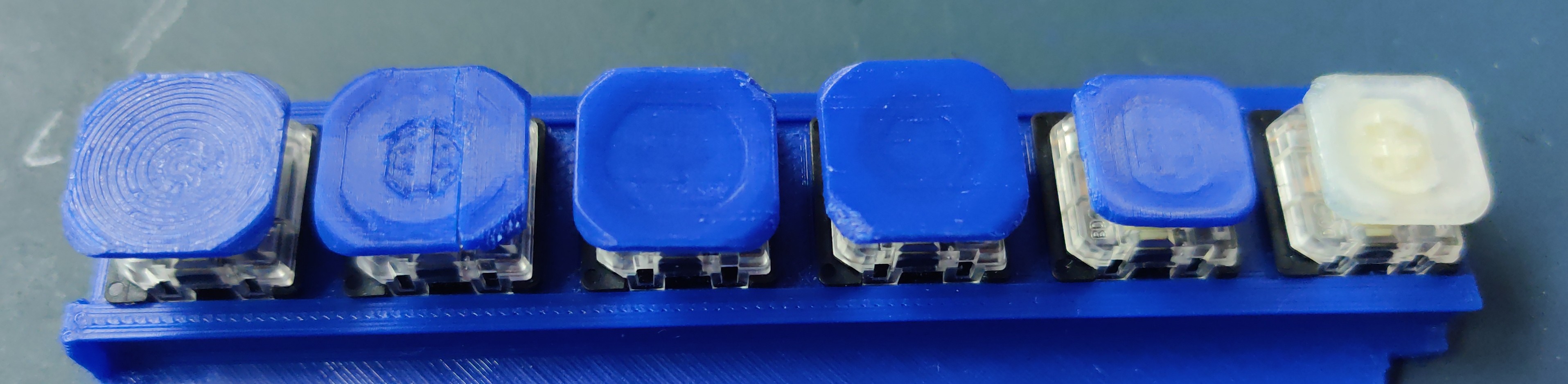 Keycaps itterations
